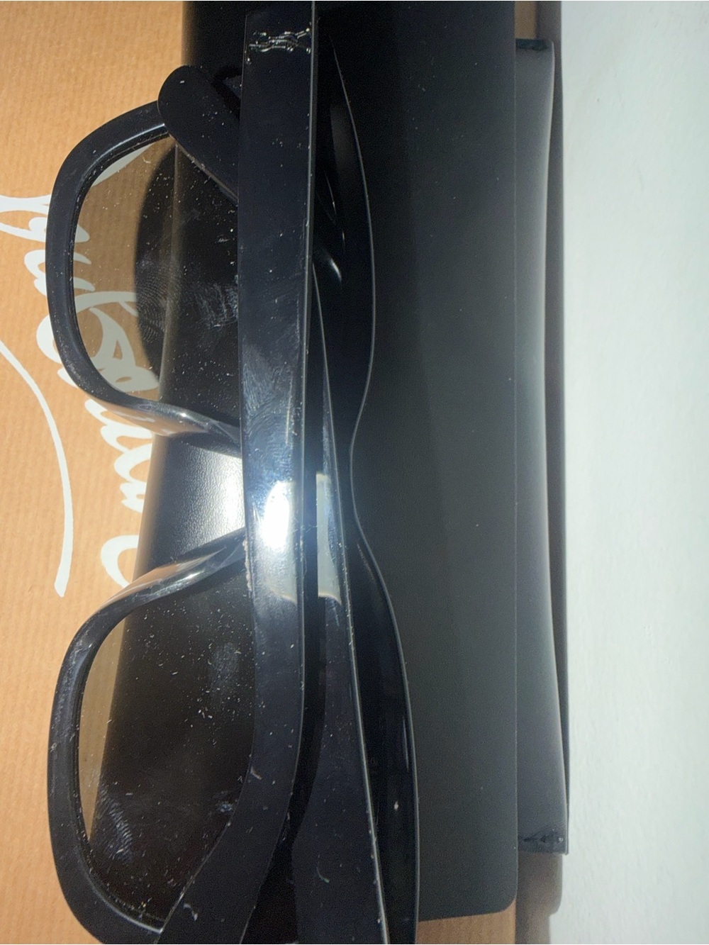 Yves Saint Laurent Black Oversized Sunglasses